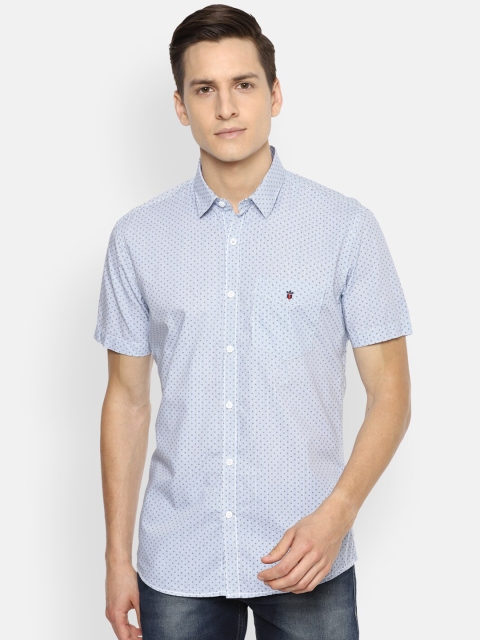 

Louis Philippe Sport Men Blue Printed Casual Shirt