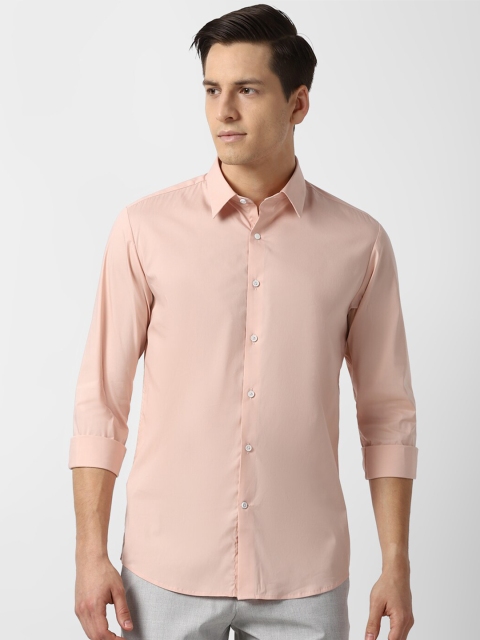 

Louis Philippe Sport Men Peach-Coloured Opaque Casual Shirt