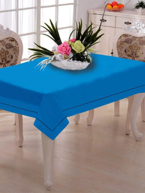 

Lushomes Blue Plain Bachelor Button Side Tablecloth