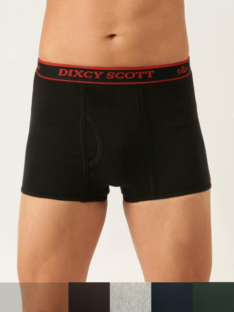 

DIXCY SCOTT Men Pack of 5 Boxer Briefs SWISH TRUNK, Multi