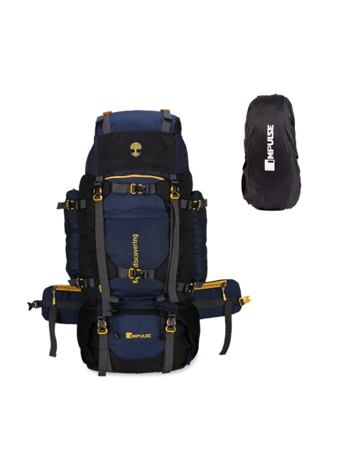 

Impulse Blue Solid Evolve 80 Litres Waterproof Rucksack
