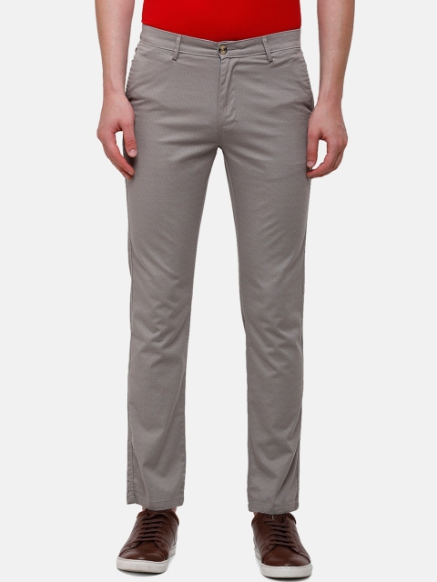 

Swiss Club Men Grey Slim Fit Chinos Trousers