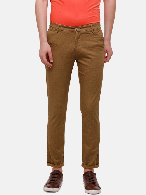 

Swiss Club Men Khaki Slim Fit Trousers