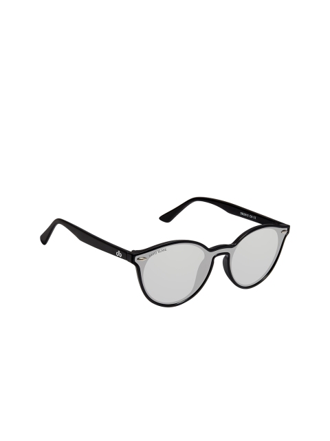 

David Blake Women Grey Lens & Black Cateye Sunglasses - R-RGDB1743-Black