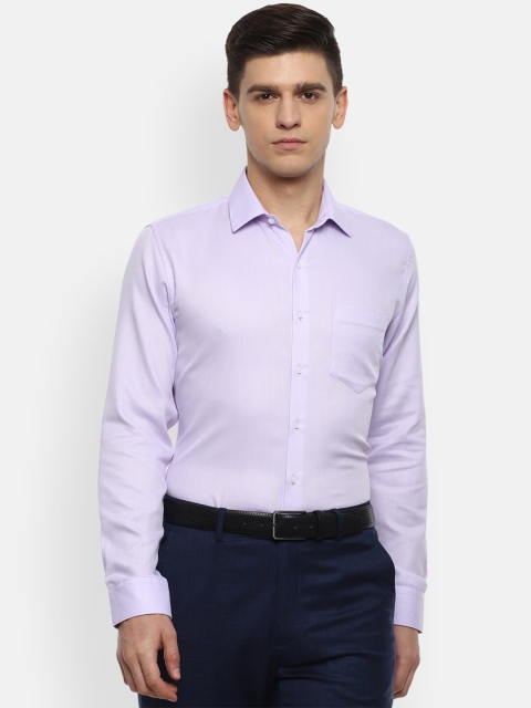 

Van Heusen Men Purple Slim Fit Opaque Formal Shirt