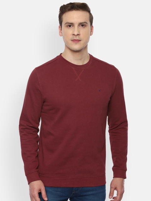 

Van Heusen Sport Men Maroon Sweatshirt