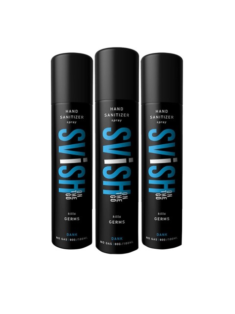 

Svish On The Go Set of 3 Blue Hand Sanitizer 100 Ml