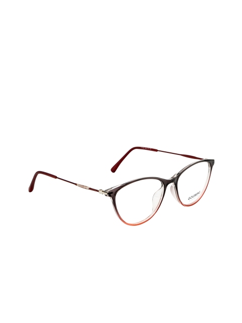 

Gold Berg Women Maroon & Black Full Rim Cateye Frames - GB-114403_G.MRN-Maroon