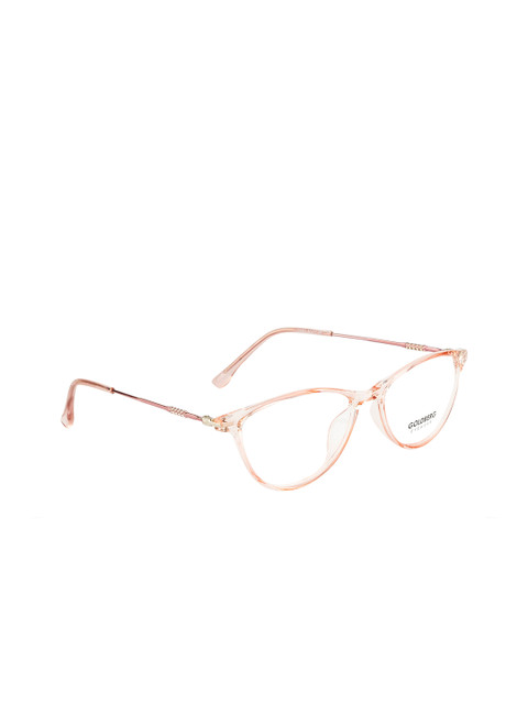 

Gold Berg Women Pink & Transparent Full Rim Cateye Frames - GB-114402_PINK-Pink