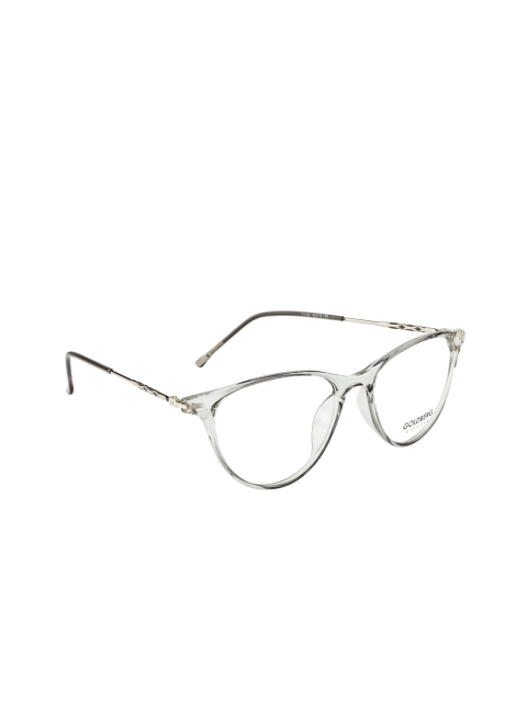 

Gold Berg Women Grey & Black Full Rim Cateye Frames - GB-114401_GRY-Grey