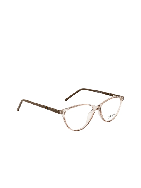 

Gold Berg Women Brown Full Rim Cateye Frames - GB-96601_BRN-Brown