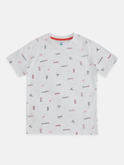 

Pantaloons Junior Boys Grey Printed T-shirt