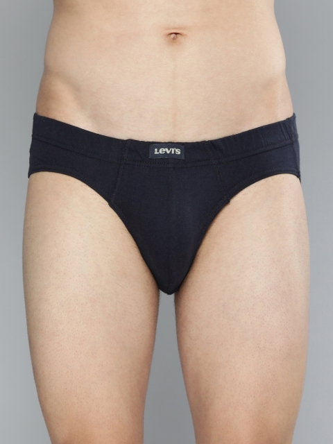 

Levis Men Navy Blue Solid Pure Cotton Briefs #011-BRIEF-NAVY-P1