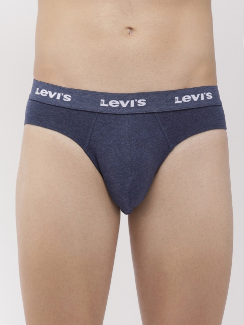 

Levis Men Navy Blue Solid Briefs BF-100CA-1PK-STYLE-009-39