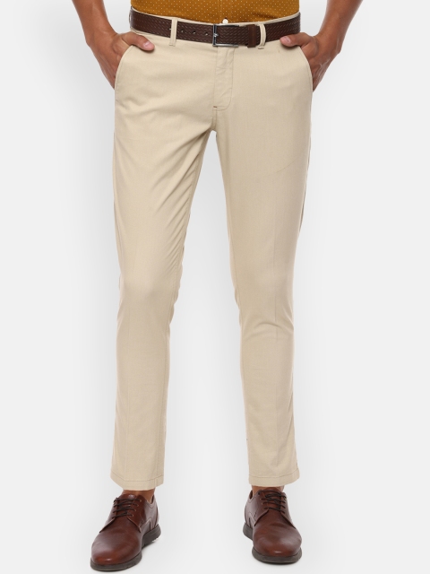 

Louis Philippe Sport Men Beige Slim Fit Trousers