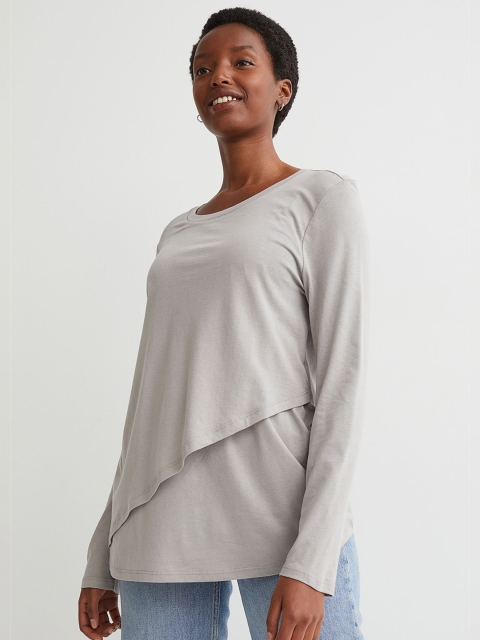 

H&M Grey Mama Nursing Top