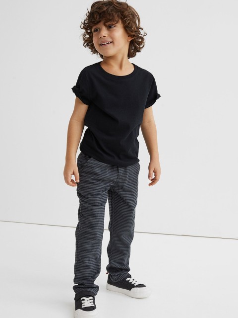 

H&M Boys Grey Relaxed Fit Pull-On Trousers