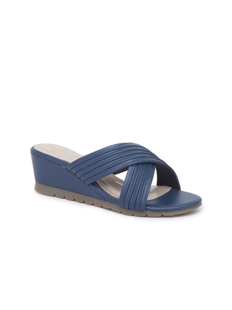 

Sole To Soul Blue Wedge Sandals