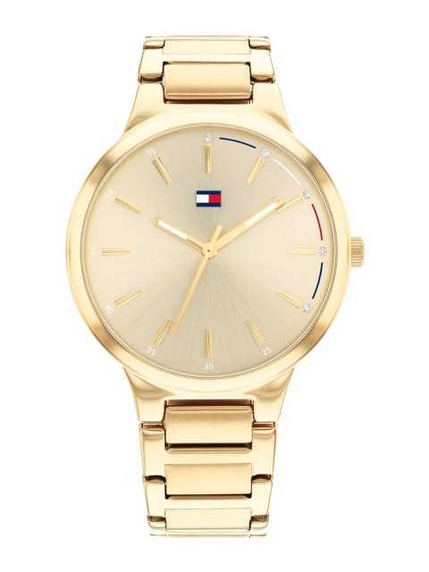 

Tommy Hilfiger Women Gold-Toned Stainless Steel Straps Analogue Watch TH1782402W