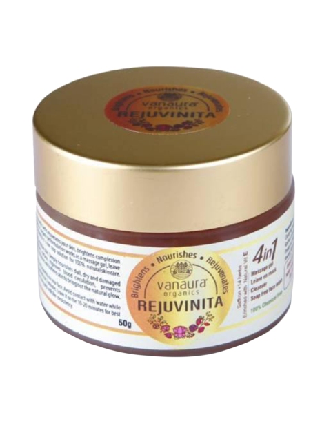 

vanaura organics Rejuvinita 4 In 1 Organic Gel - 50g, Orange