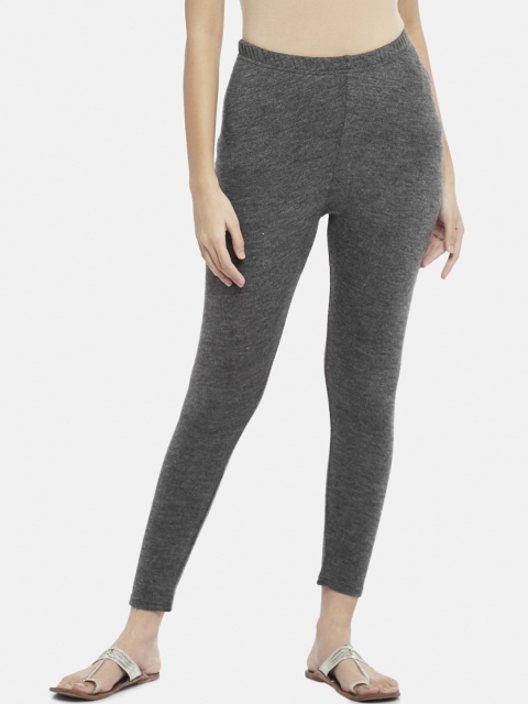 

RANGMANCH BY PANTALOONS Women Grey Ankle-Length Leggings