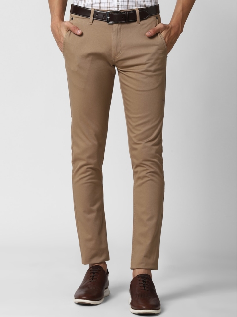 

Peter England Casuals Men Khaki Skinny Fit Trousers