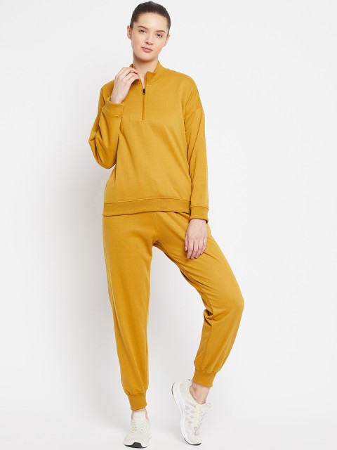 

FRENCH FLEXIOUS Women Mustard Tracksuit