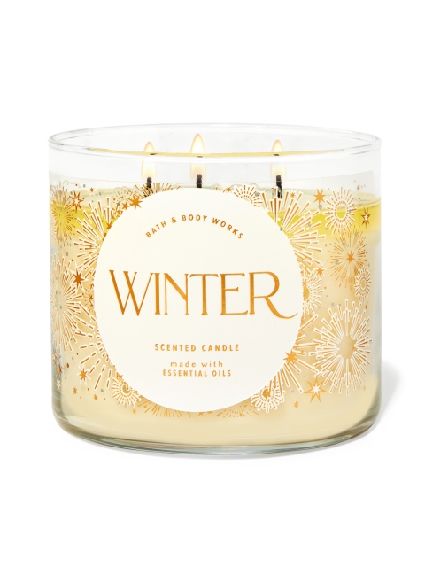 

Bath & Body Works Winter 3-Wick Scented Candle 411 g, Cream