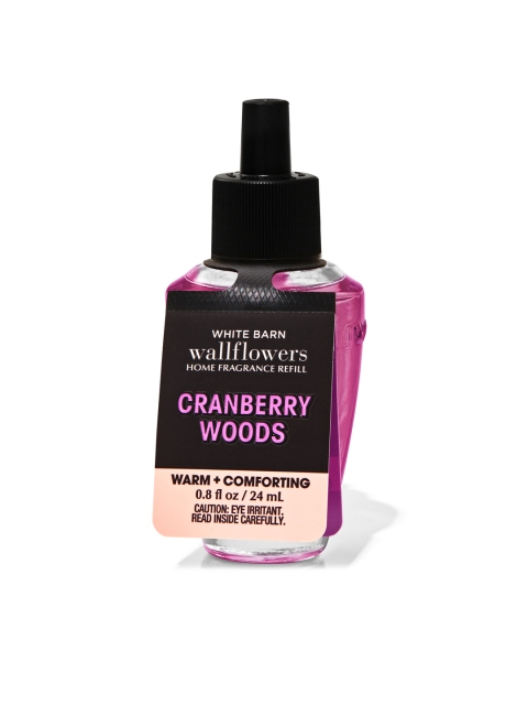 

Bath & Body Works Cranberry Woods Wallflowers Fragrance Refill 24 ml, Pink