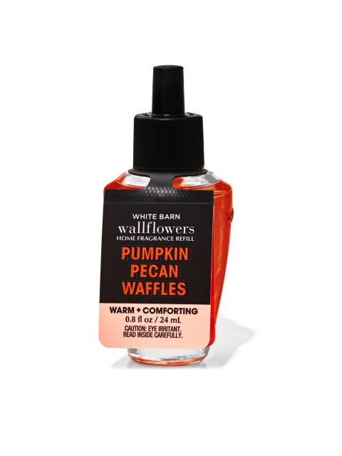 

Bath & Body Works Pumpkin Pecan Waffles Wallflowers Fragrance Refill 24 ml, Red