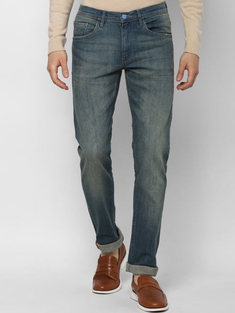 

Allen Solly Sport Men Navy Blue Skinny Fit Heavy Fade Jeans
