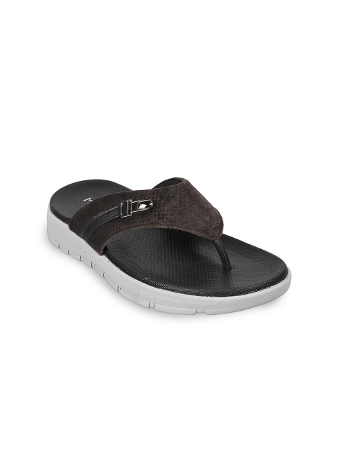 

Metro Men Black Comfort Sandals