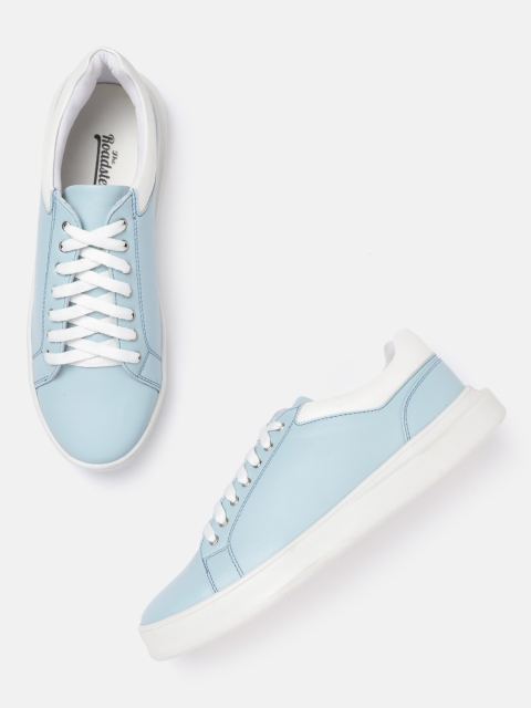 

The Roadster Lifestyle Co Women Blue Solid Sneakers