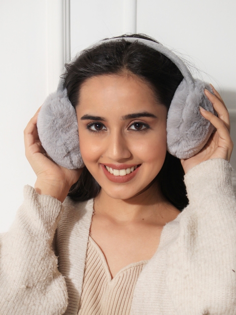 

ToniQ Women Grey Fur Hairband