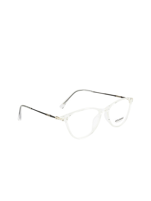 

Gold Berg Women Transparent Full Rim Cateye Frames GB-114402_CRY