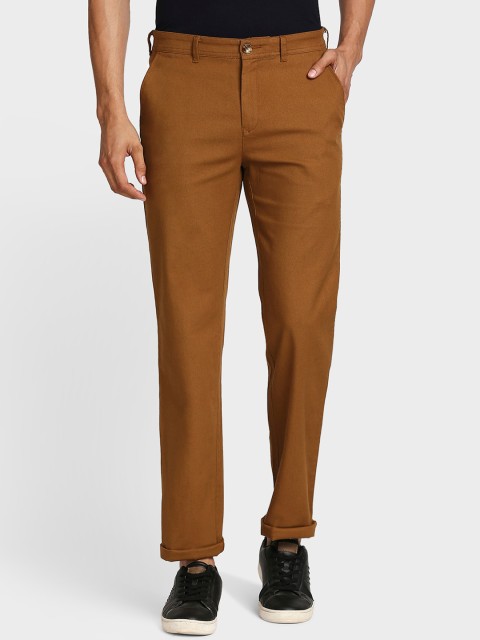 

ColorPlus Men Brown Trousers
