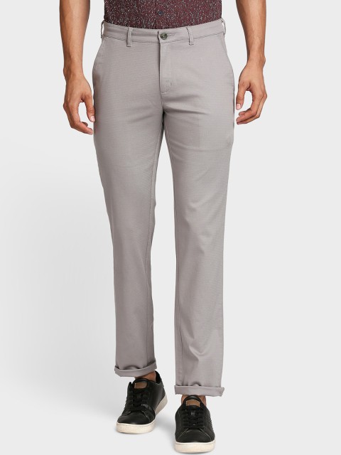 

ColorPlus Men Grey Trousers