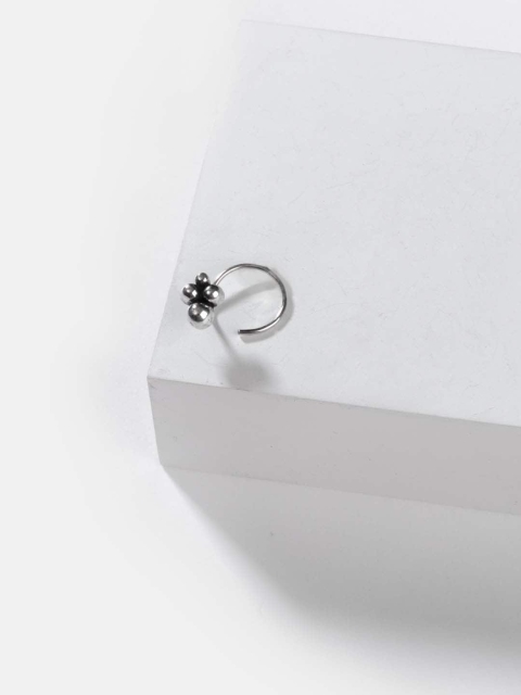 

SHAYA Oxidised Silver-Toned Nose Ring
