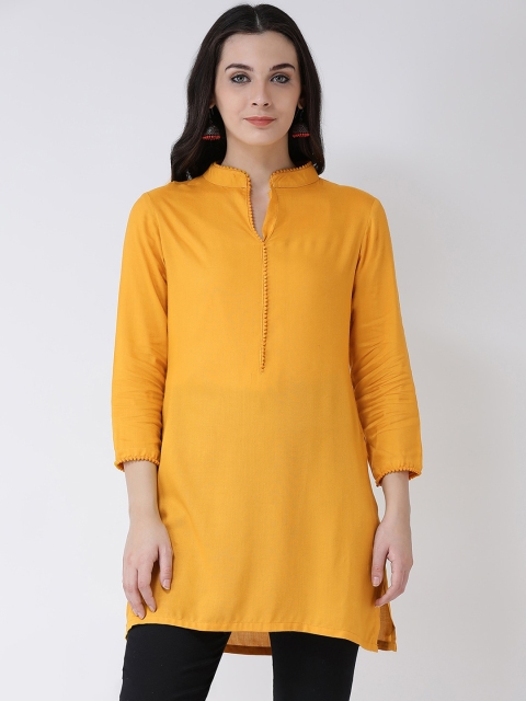 

TULIP 21 Mustard Yellow Kurti
