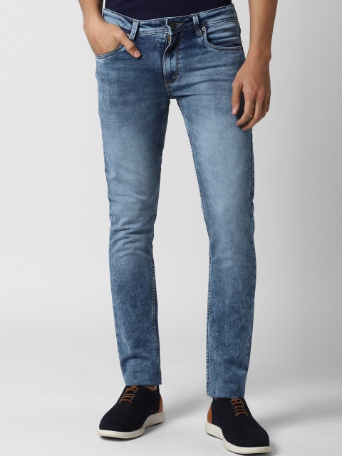 

Peter England Casuals Men Blue Skinny Fit Heavy Fade Jeans