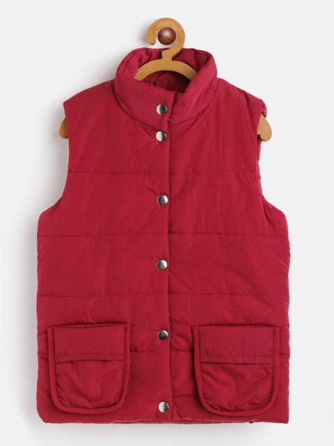 

GOJI Unisex Kids Maroon Lightweight Padded Jacket