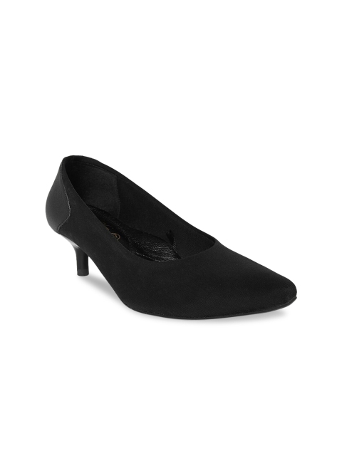 

Forever Glam by Pantaloons Black Kitten Heels Pumps