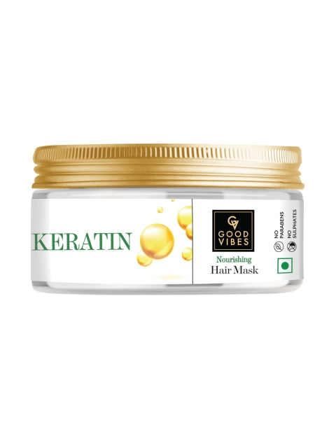 

Good Vibes Unisex Keratin Nourishing Hair Mask 200g, White
