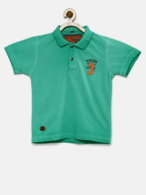 

RUFF Boys Green Polo T-Shirt