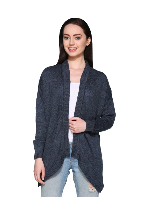 

Club York Women Blue Open Front Shrug