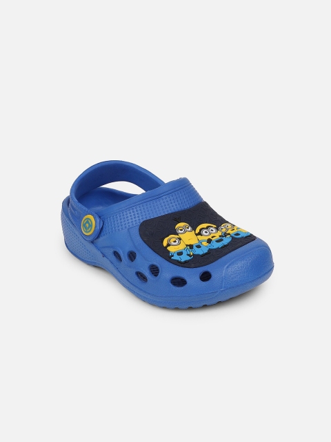 

Kids Ville Boys Blue & Black Minions Printed Rubber Clogs