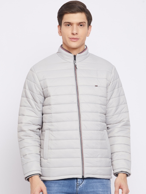 

Okane Men Grey Lightweight Padded Jacket