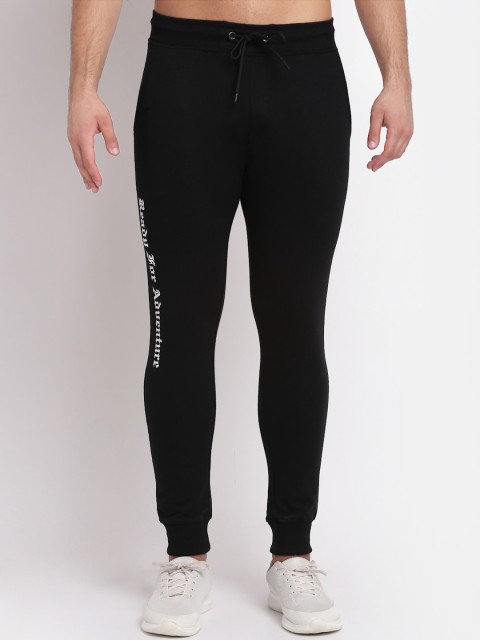 

Club York Men Black Solid Joggers