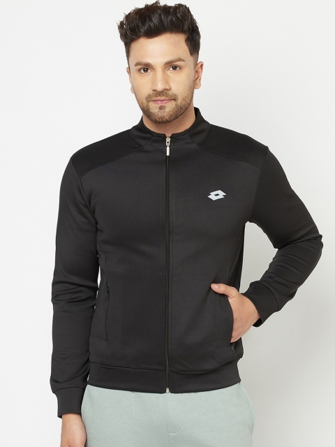 

Lotto Men Black Sporty Jacket