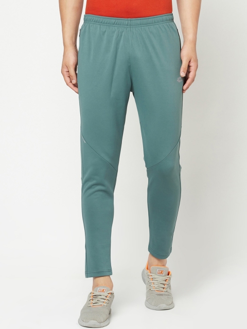 

Lotto Men Teal-Blue Solid Track Pants